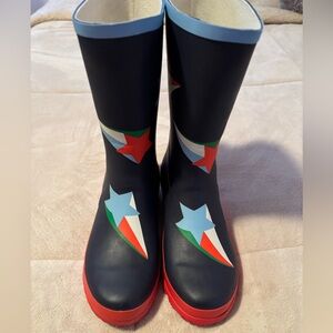 Mini Boden Stylish Star-Patterned Rain Boots